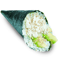 Temaki poulet avocat