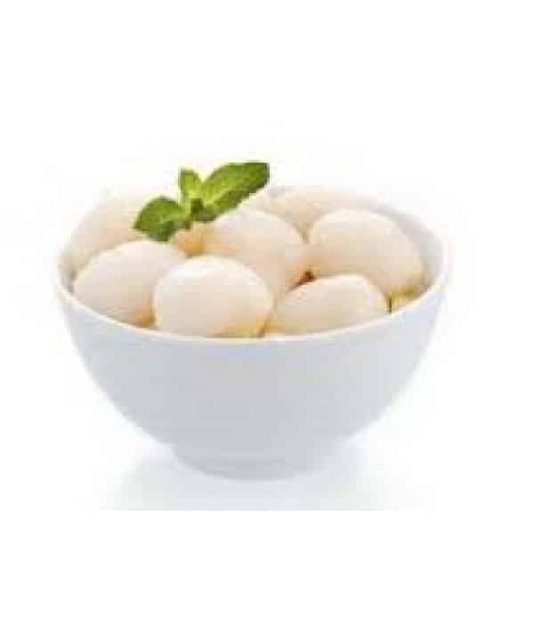 Lychees au sirop